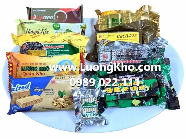COMBO 10 PHONG LƯƠNG KHÔ QUÂN ĐỘI